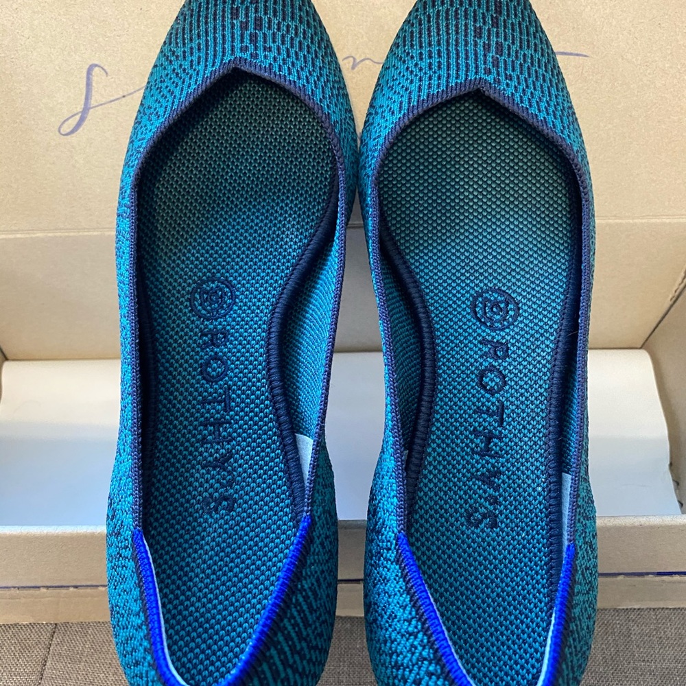 Rothy’s pointed toe flat